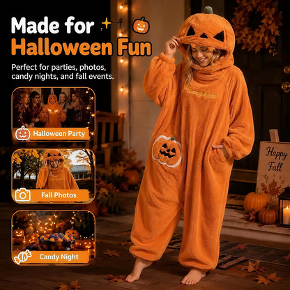 HallowSnug™ Pumpkin Onesie