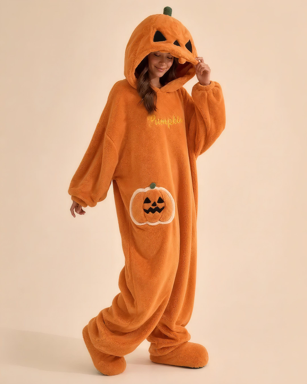 HallowSnug™ Pumpkin Onesie