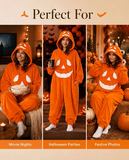 HallowSnug™ Pumpkin Onesie