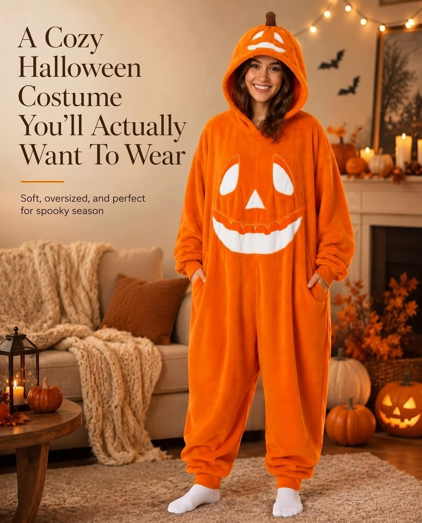 HallowSnug™ Pumpkin Onesie