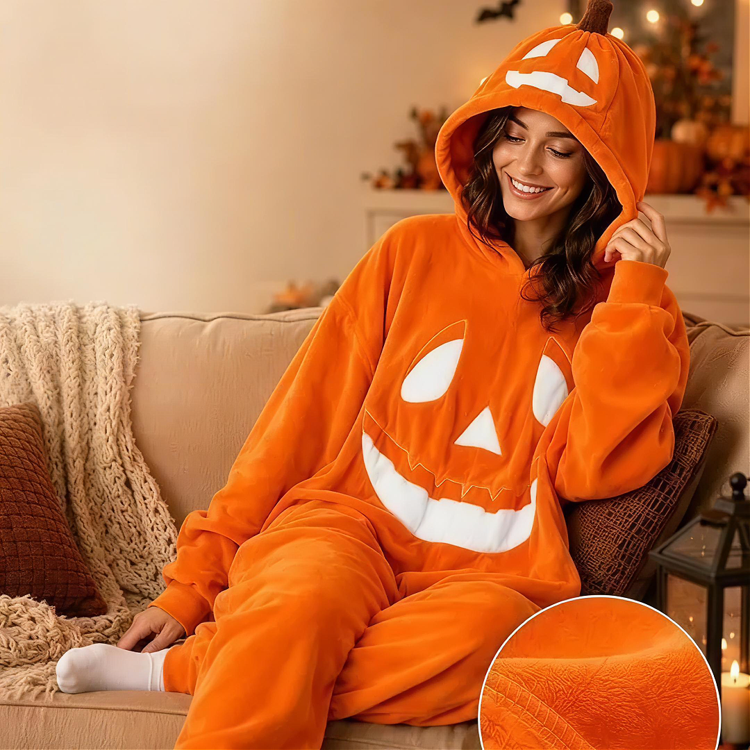 HallowSnug™ Pumpkin Onesie