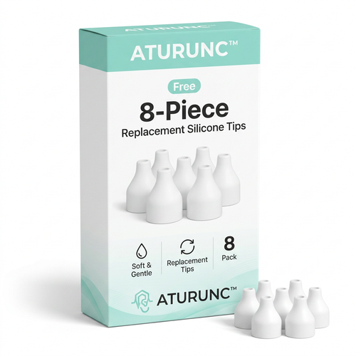8-Piece Silicone Replacement Tips