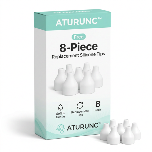 8-Piece Silicone Replacement Tips